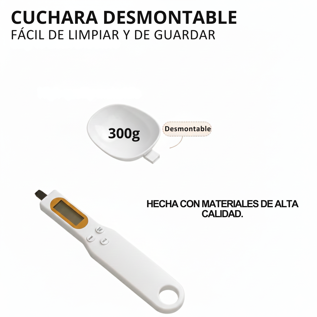 Cuchara Electrónica con Báscula Digital
