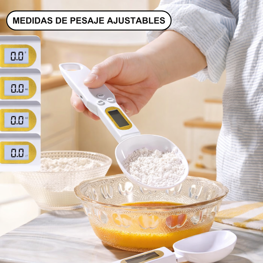 Cuchara Electrónica con Báscula Digital